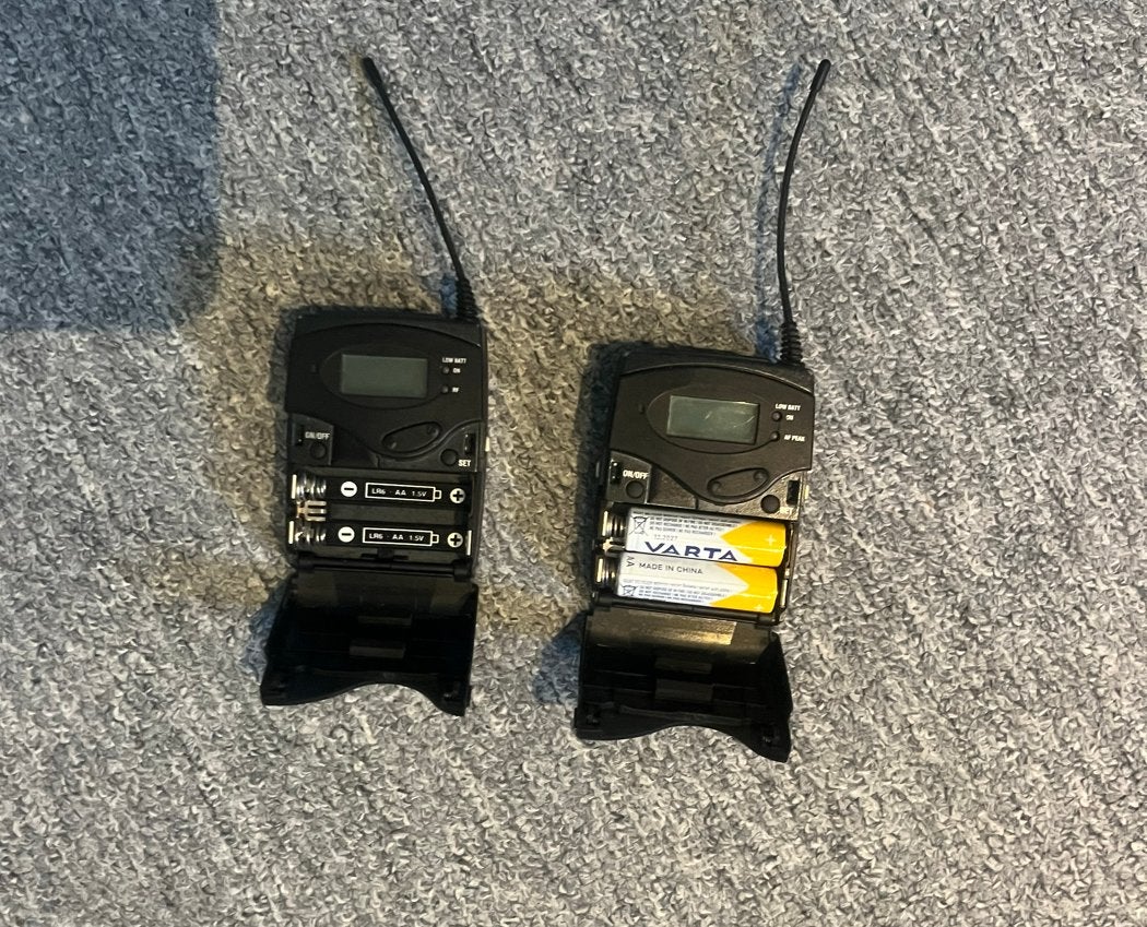 Sennheiser g3 b band (zender en ontvanger), Ophalen of Verzenden, Gebruikt, Zangmicrofoon, Draadloos