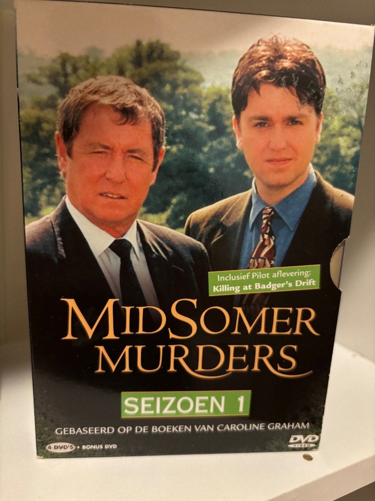 Midsomer Murders – DVD Boxset Seizoen 5 – NL Ondertiteld, Misdaad, Nederlands, Ophalen of Verzenden, Seizoen 5