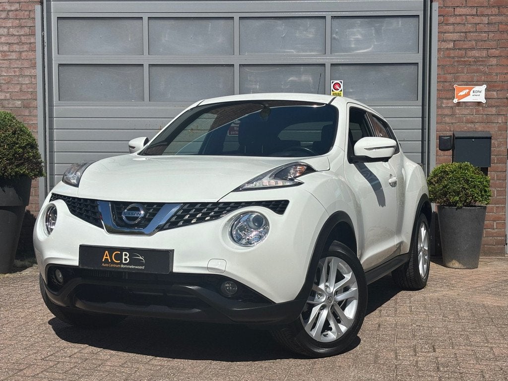 Nissan Juke 1.2 DIG-T S/S N-Connecta Dealer onderhouden., Voorwielaandrijving, 639 kg, Stof, Euro 6