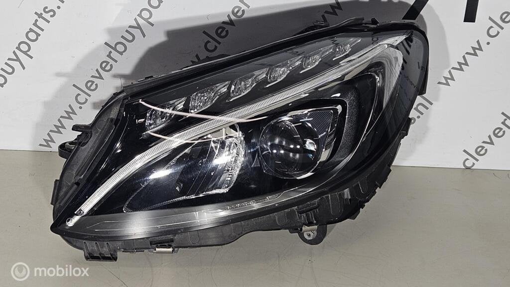 Koplamp origineel Mercedes C-klasse W205 ('14->) A2059062504, Auto-onderdelen, Gebruikt, Mercedes-Benz, Ophalen of Verzenden, Mercedes-Benz