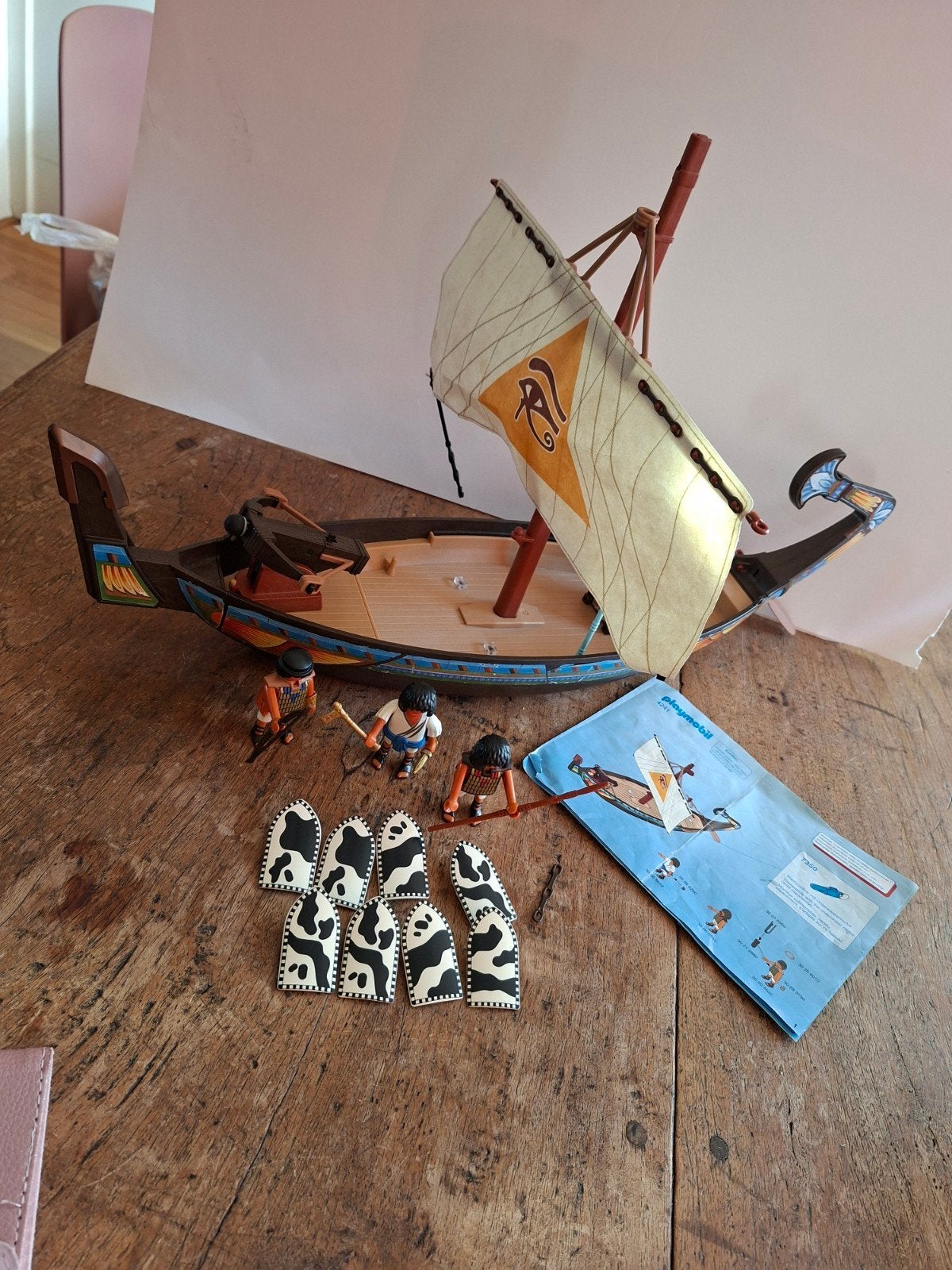 playmobil Egyptische boot 4241, Ophalen of Verzenden, Gebruikt