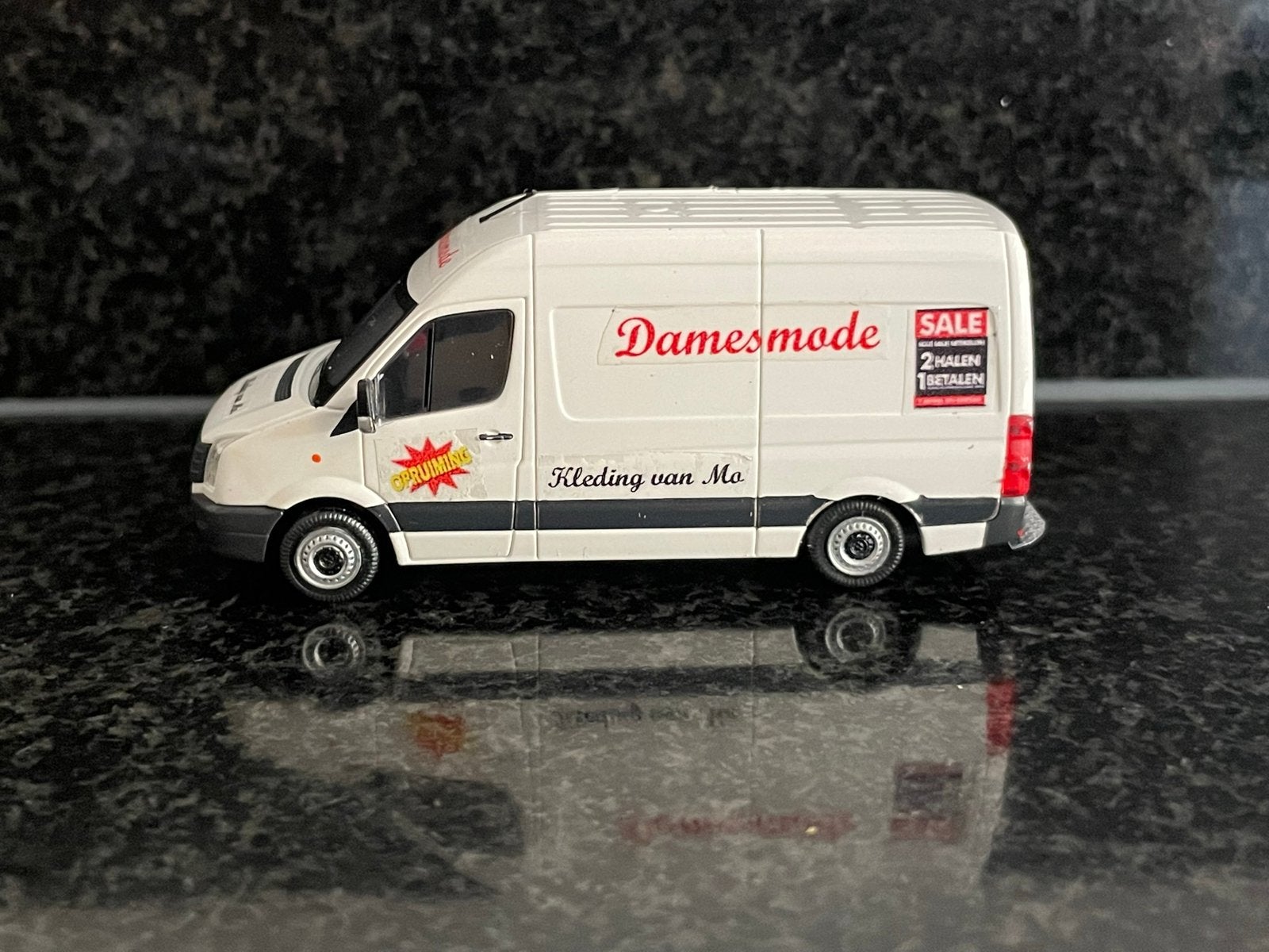 Decals transfer set damesmode kleding verkoop marktkraam H0, Verzenden, Nieuw