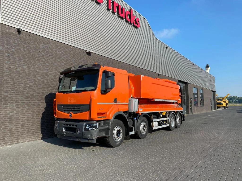 Renault Lander 430 8X2 STOKOTA VACUUM/HOGEDRUK /COMBI/KOLKEN, Euro 5, Overige kleuren, Renault, Bedrijf