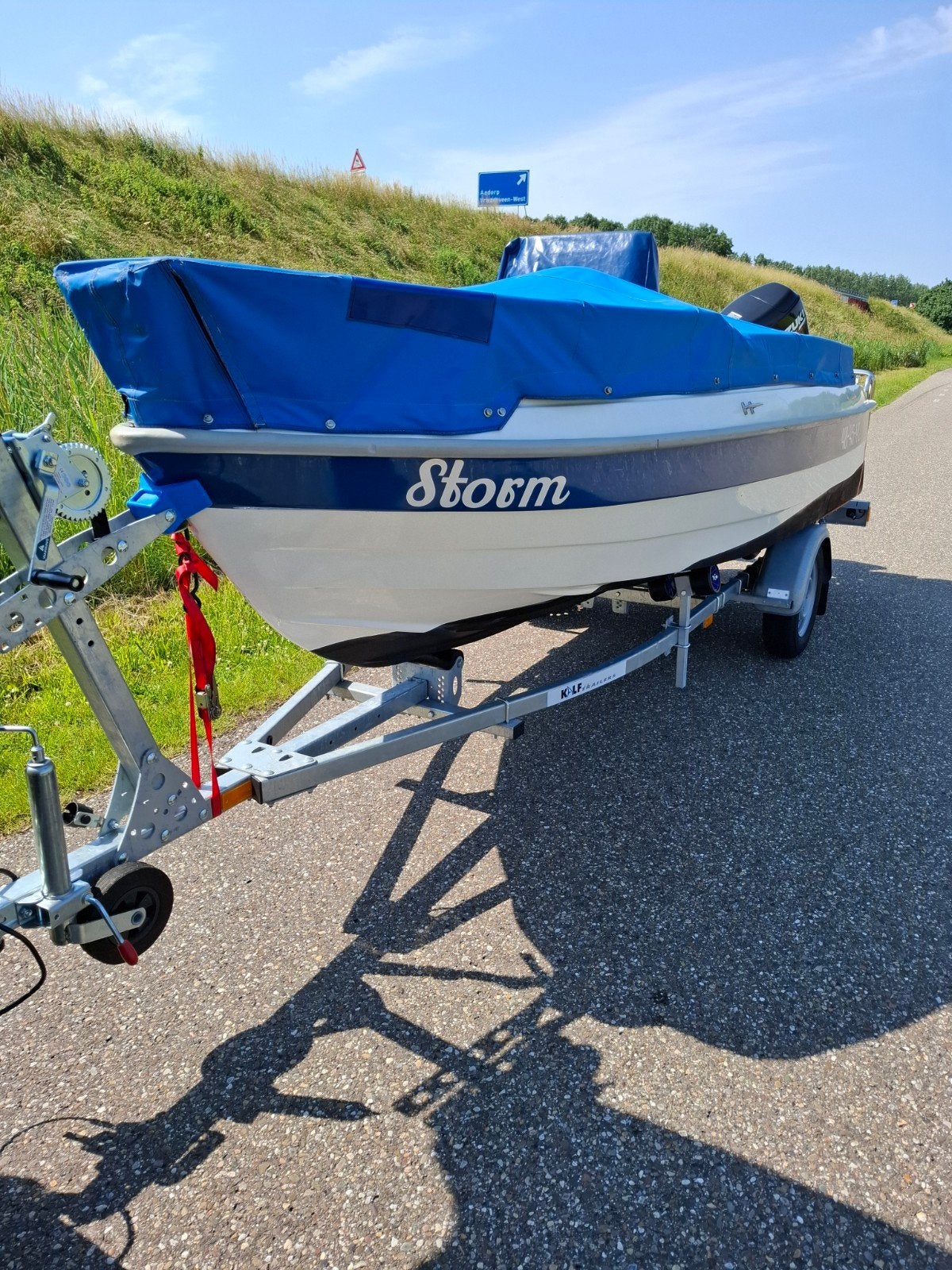 Consoleboot 440 met 40 pk 4 takt Suzuki motor, Watersport en Boten, Ophalen of Verzenden