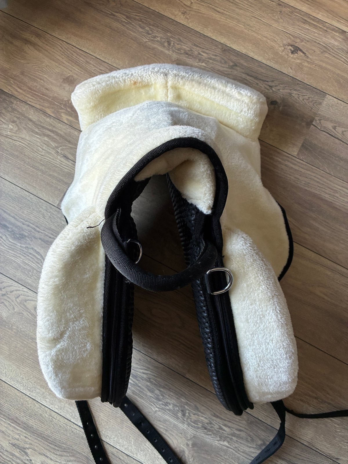 Barebackpad maat paard, Dieren en Toebehoren, Full (L), Wit, QHP, Overige typen