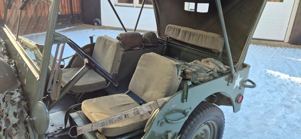 Jeep Willys Hotchkiss M201 Gerestaureerd, foto 9