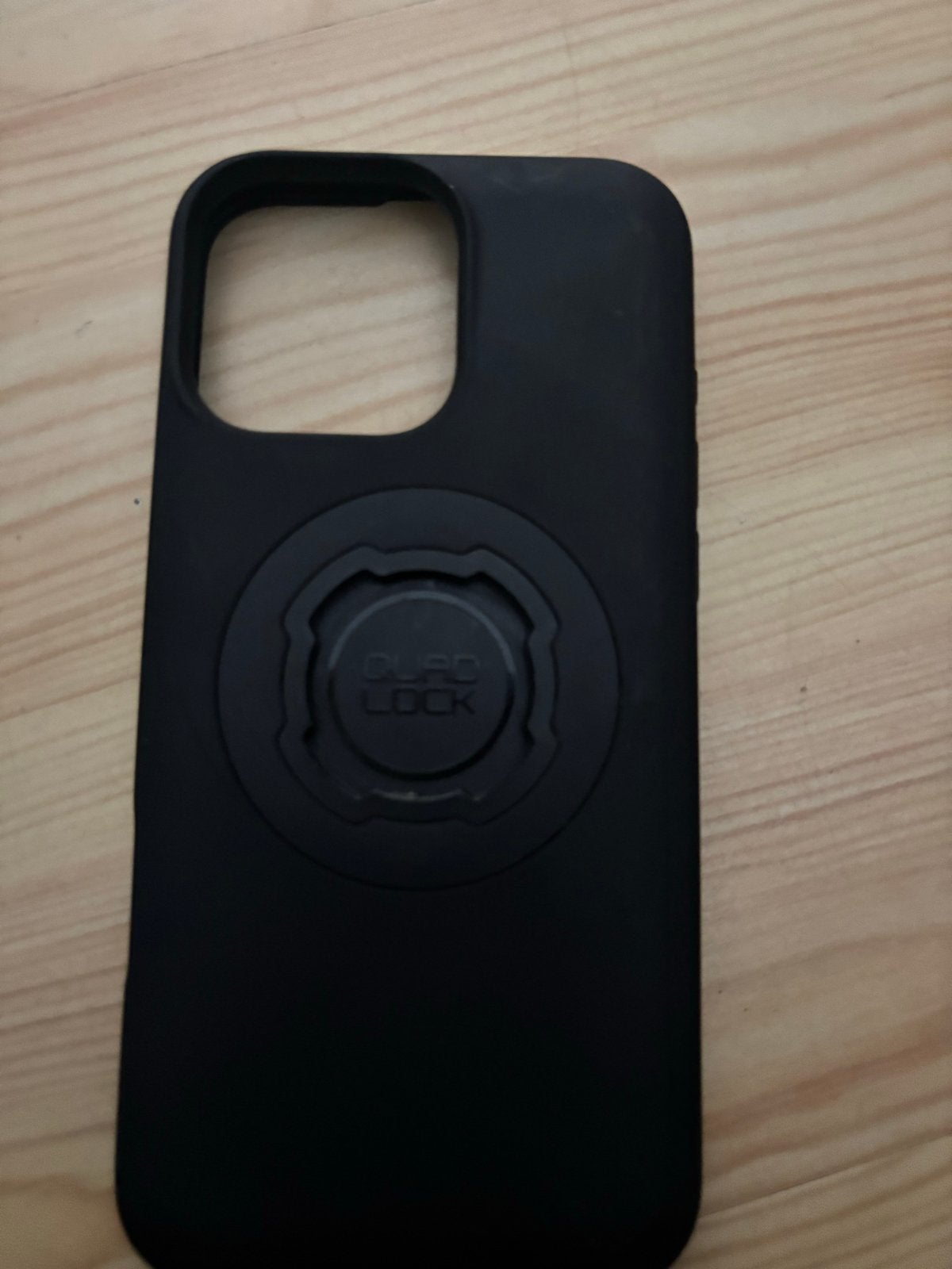 Quad Lock Hoesje iPhone 16 Pro Max met MagSafe, Kunststof, IPhone 16 Pro Max, Zwart, MagSafe