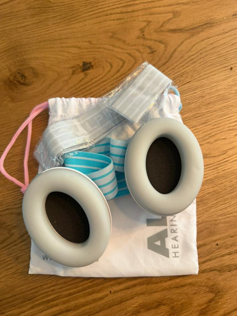 Alpine Muffy gehoorbescherming voor baby's en jonge kinderen, Ophalen of Verzenden, Zo goed als nieuw