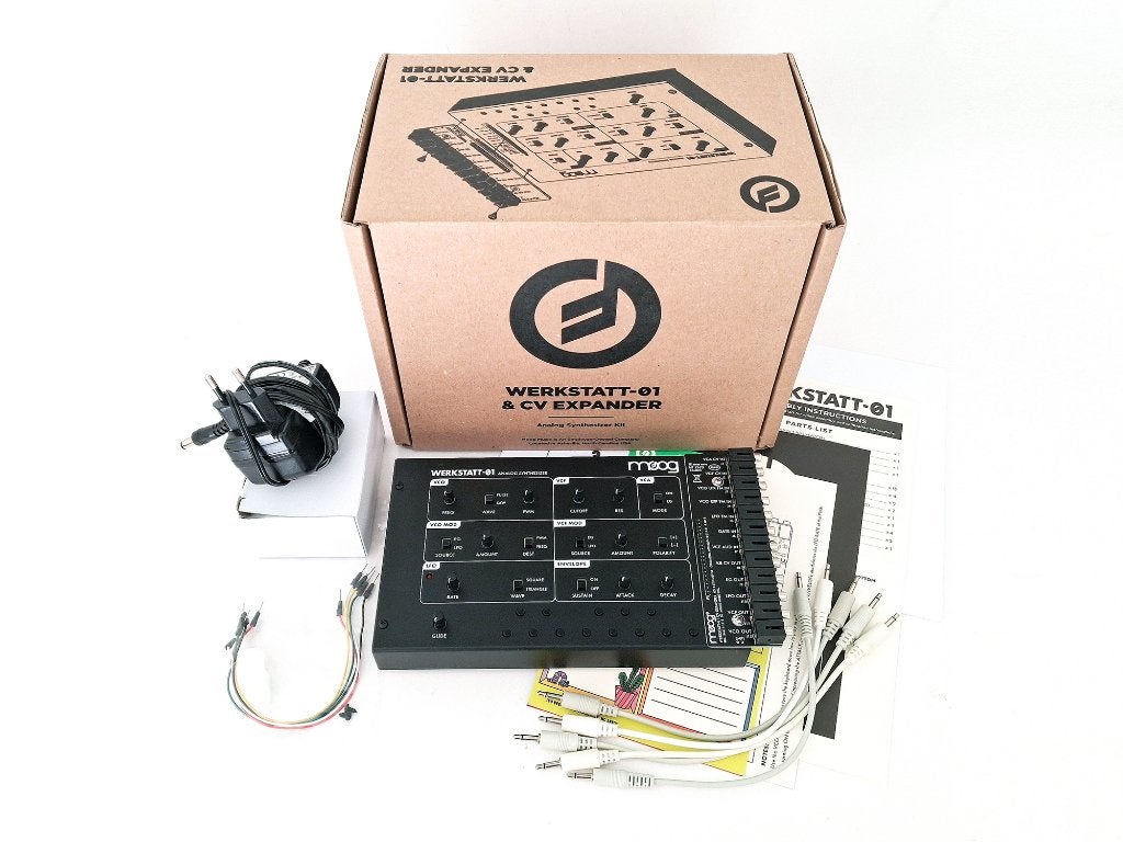 Moog Werkstatt-01 + Expander, Muziek en Instrumenten, Verzenden, Zo goed als nieuw, Overige aantallen, Overige merken