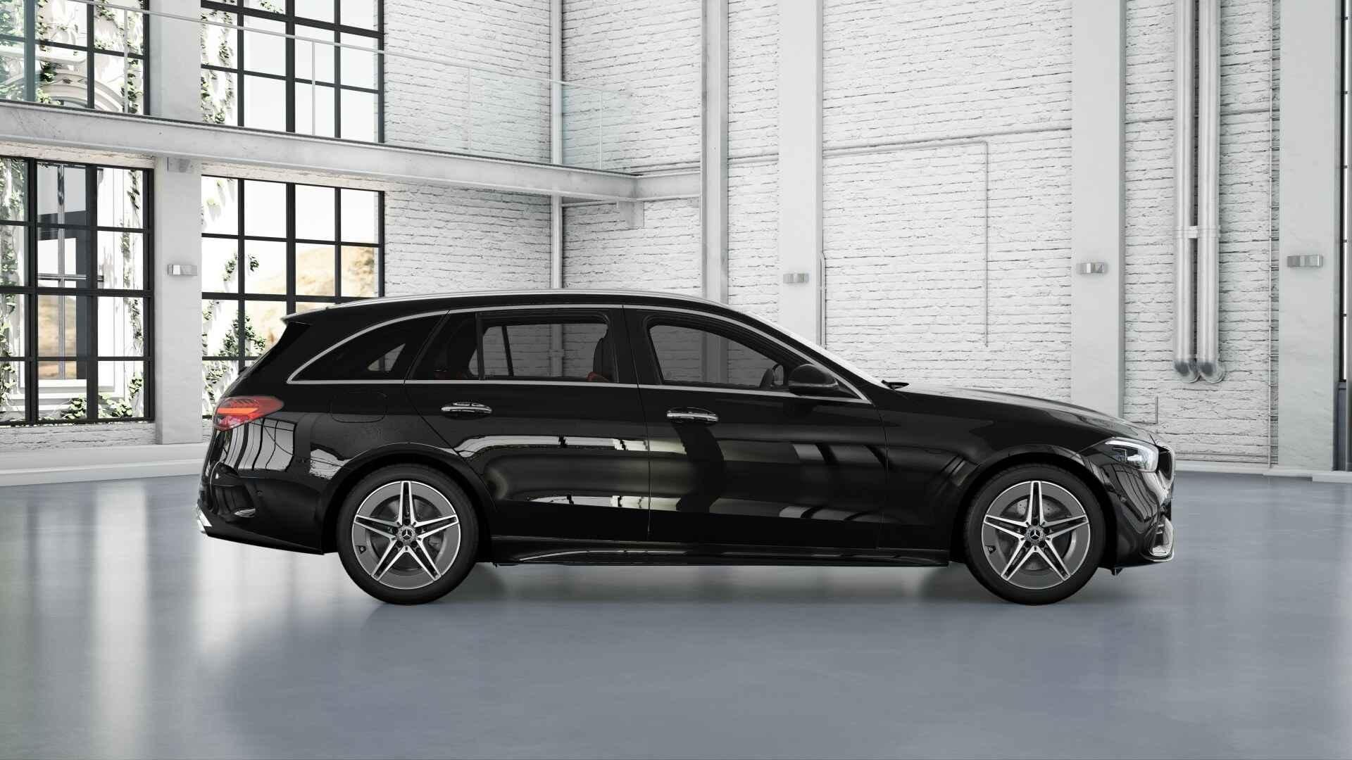 Mercedes-Benz C-Klasse Break C 300 e T Autom. mit EQ Hybrid, Auto's, Dealer onderhouden, 4 cilinders, Zwart, C-Klasse