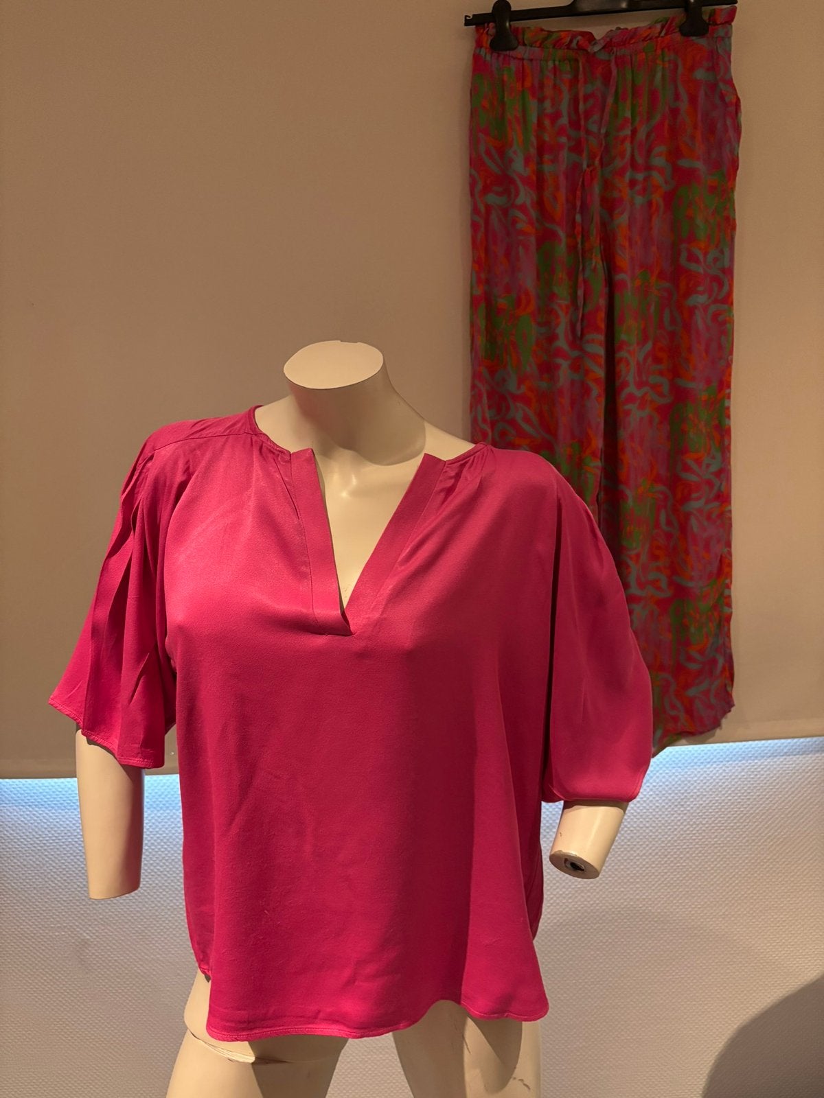 Ibana broek met bijpassend blouse maat 38, Maat 38/40 (M), ., Ophalen of Verzenden, Zo goed als nieuw