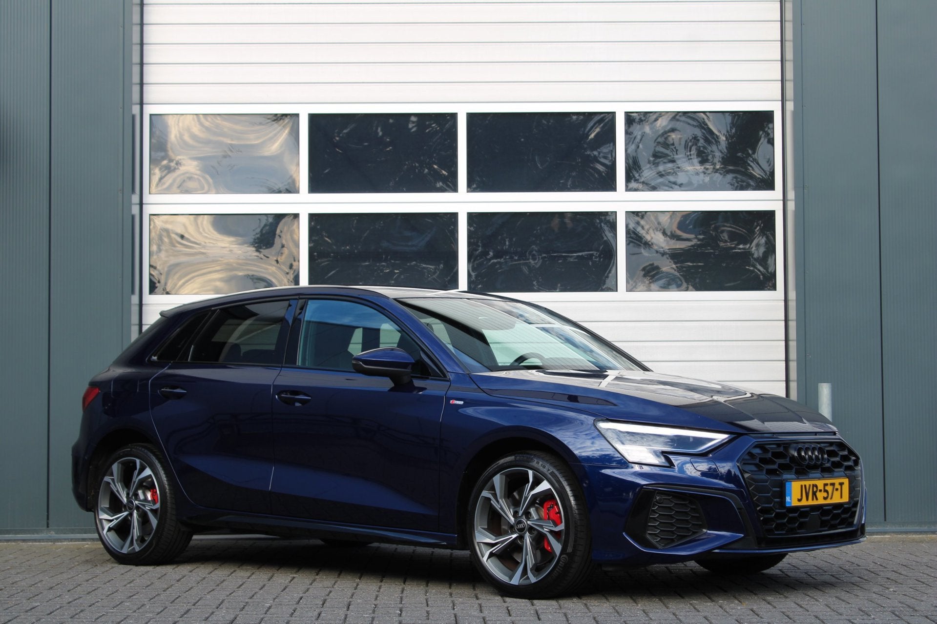 Audi A3 Sportback 45 TFSI e S edition Competition S-Line ACC, Auto's, Gebruikt, 4 cilinders, 150 pk, Blauw