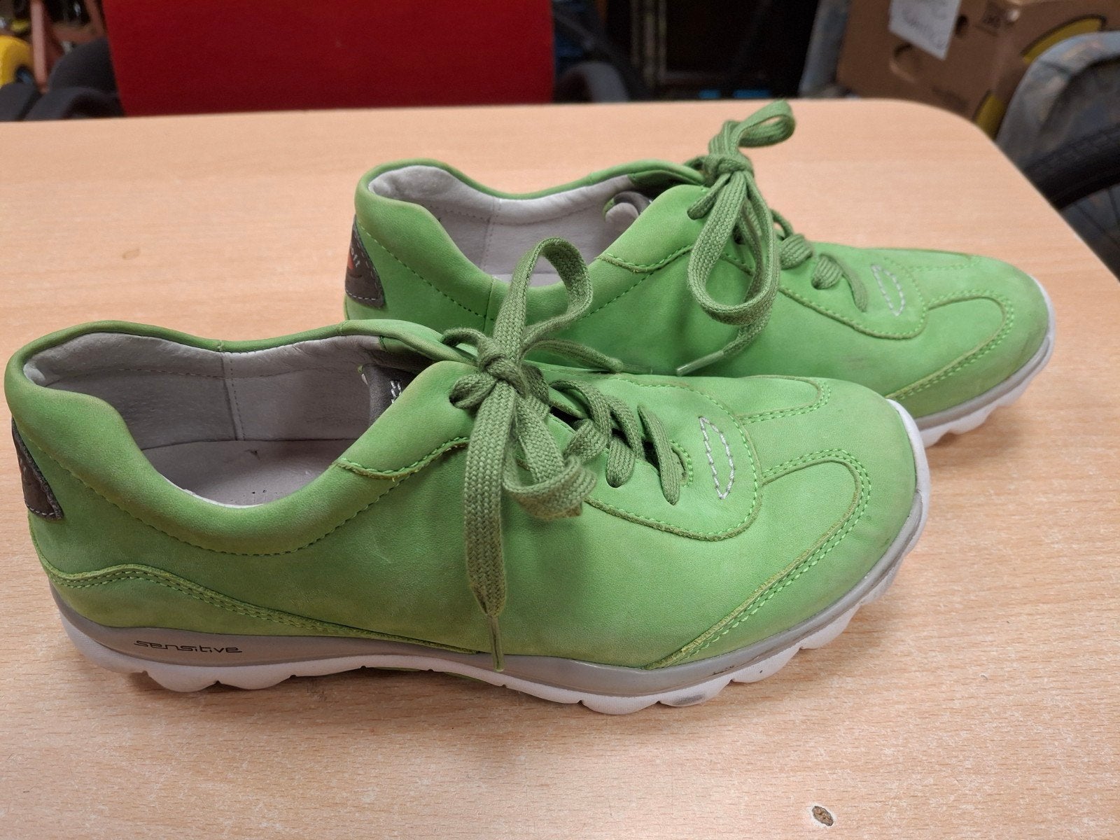 Gabor  Rollingsoft maat 4 (37)groen, Gabor, Ophalen of Verzenden, Groen, Sneakers of Gympen