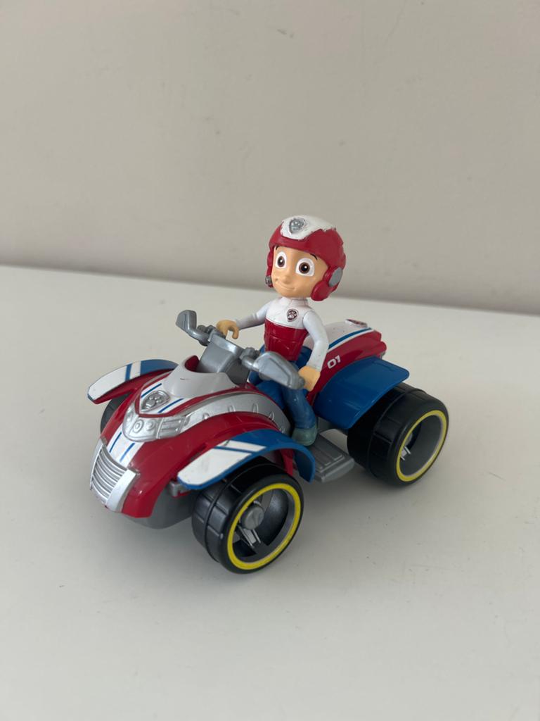 Paw Patrol Racer met Ryder figuur, Ophalen of Verzenden, Gebruikt