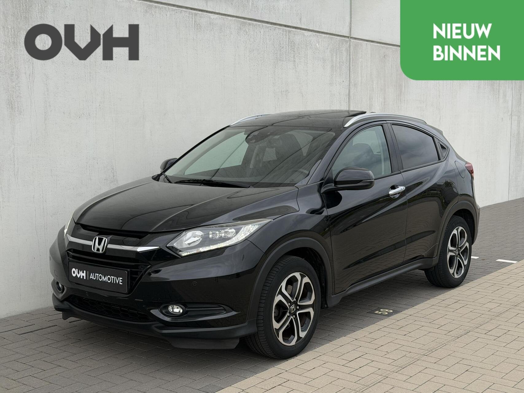 Honda HR-V 1.5 i-VTEC Executive | Pano | Keyless | Carplay, Zwart, Leder en Stof, Zwart, Bedrijf