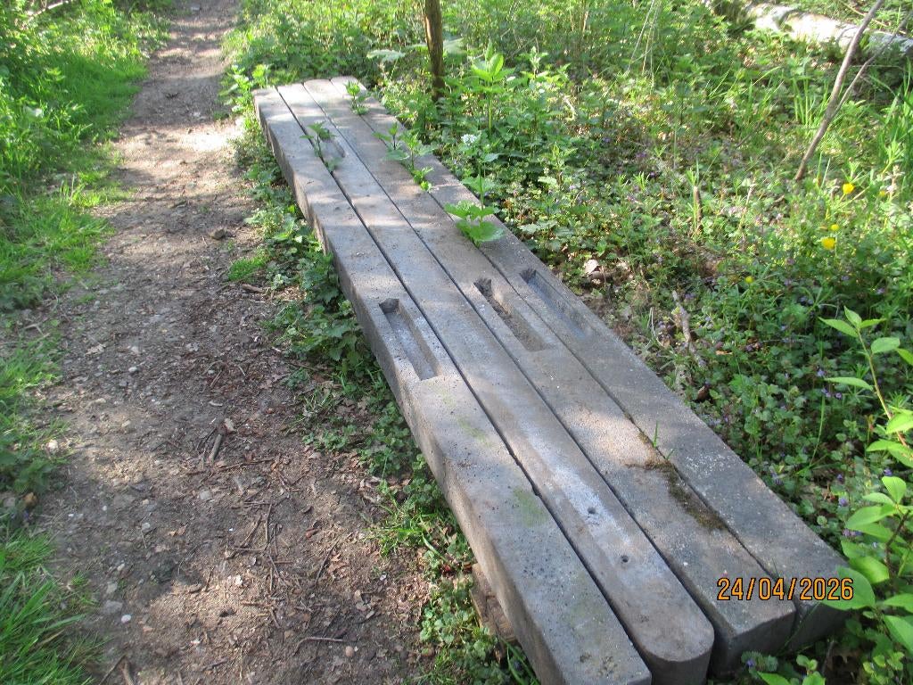 Betonnen schuttingpaal, Ophalen, Gebruikt, 250 cm of meer, Palen