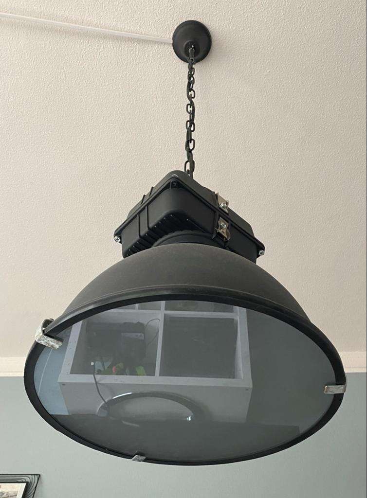 Industriële hanglamp - Mexlite Densi, Ophalen of Verzenden, Zo goed als nieuw, Metaal, Industrieel