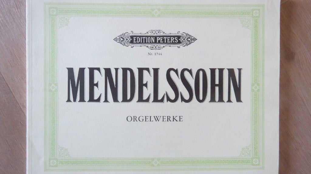 Bladmuziek orgel: Mendelssohn Orgelwerke, Orgel, Gebruikt, Klassiek, Ophalen of Verzenden