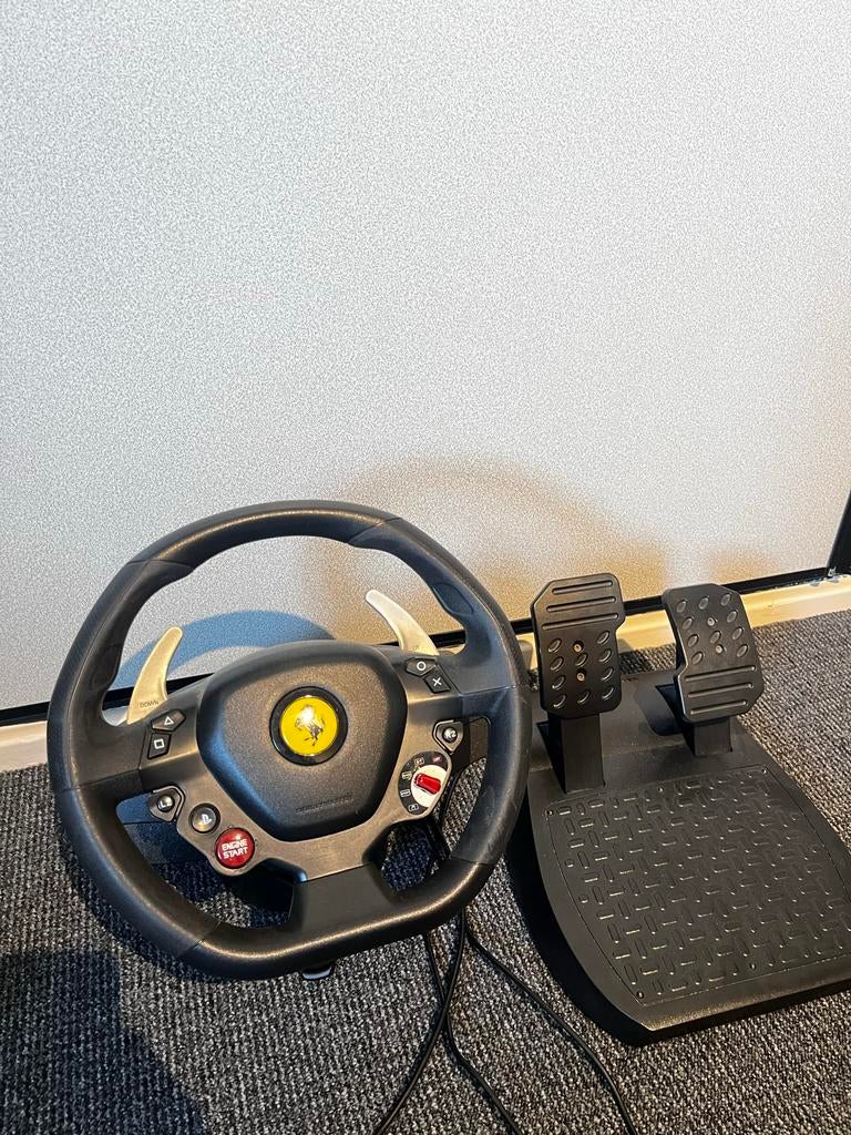 Thrustmaster Ferrari 458, Racestuur, Xbox, Ophalen of Verzenden, Zo goed als nieuw