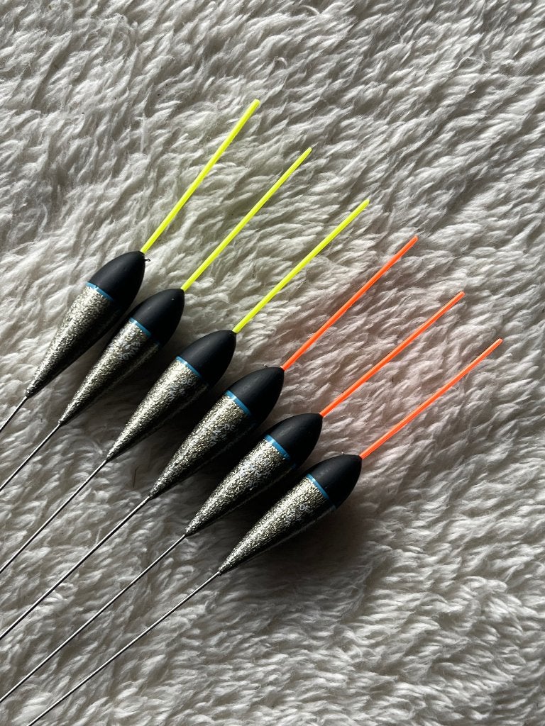 adv 112 / NIEUW set 6 dobbers VAN DEN EYNDE 0,40 gr, Ophalen of Verzenden, Nieuw, Dobber of Lood