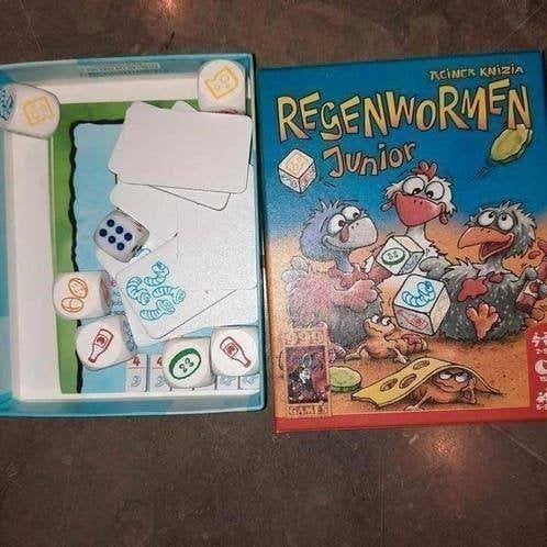 Spel nieuw regenwormen junior, Verzenden, Zo goed als nieuw