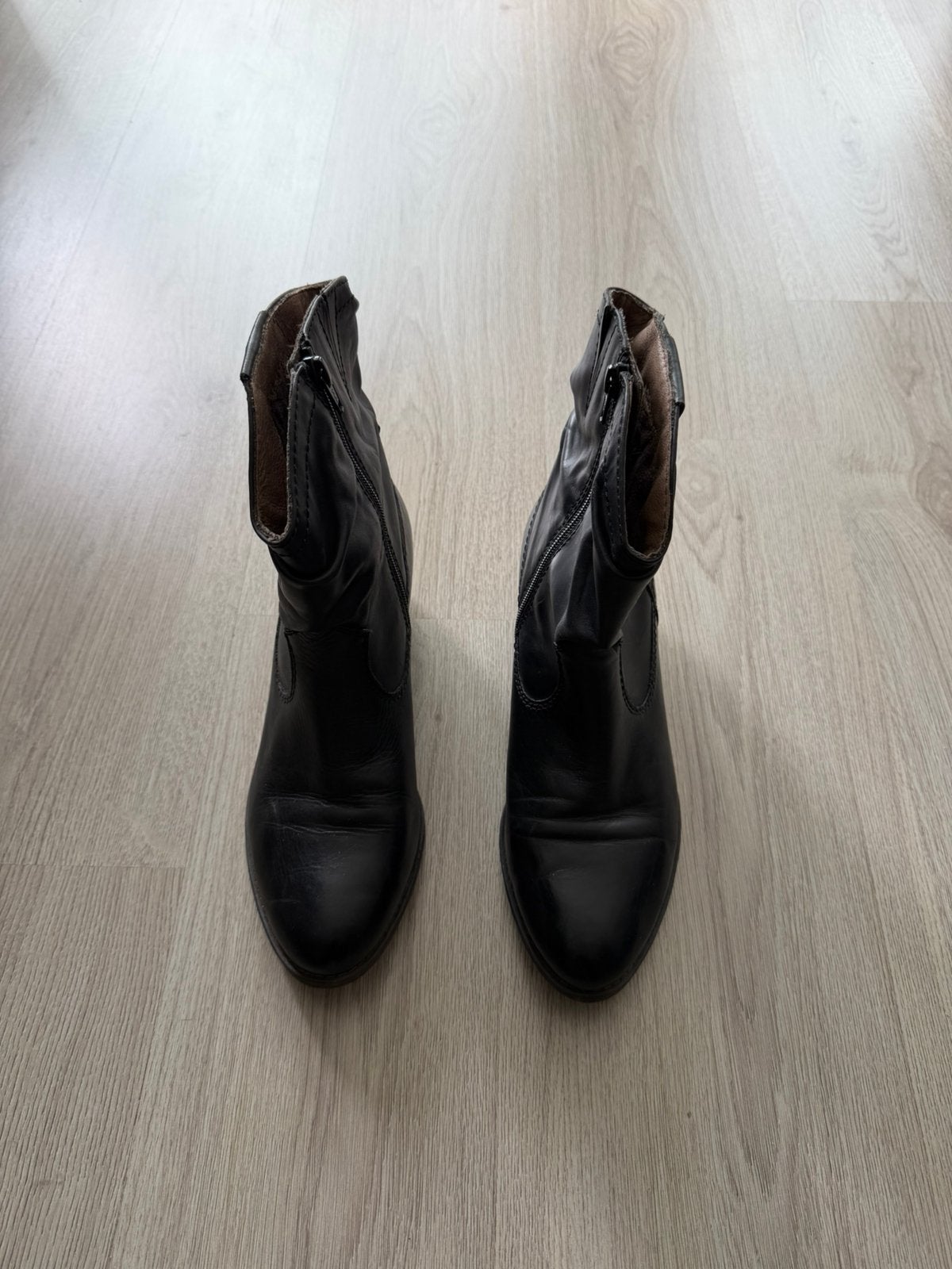 Bruin leren No Stress enkellaarsjes/cowboylaarsjes – Maat 41, Kleding | Dames, Bruin, Lage of Enkellaarzen, Ophalen of Verzenden