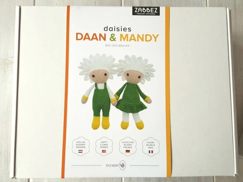 Haakpakket - daisies Daan & Mandy - Compleet NIEUW, Ophalen, Nieuw, Haken, Overige typen