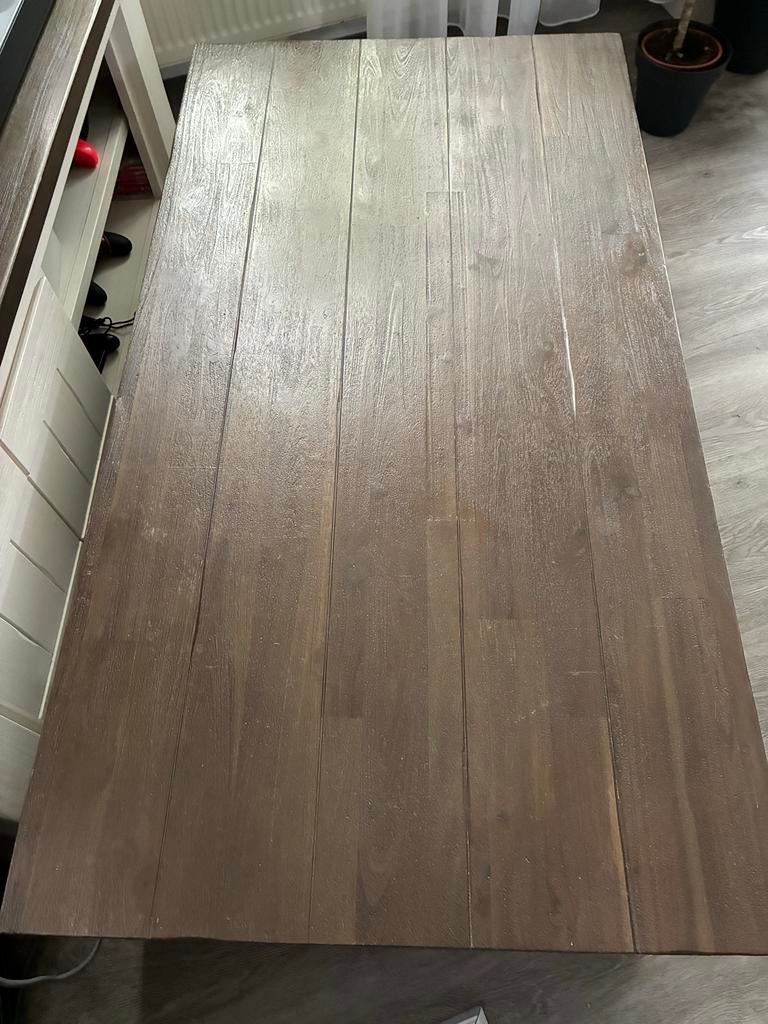 Mooie Velasco salontafel 130x70x40 - Echt hout, Ophalen, Gebruikt, 100 tot 150 cm, 50 tot 100 cm