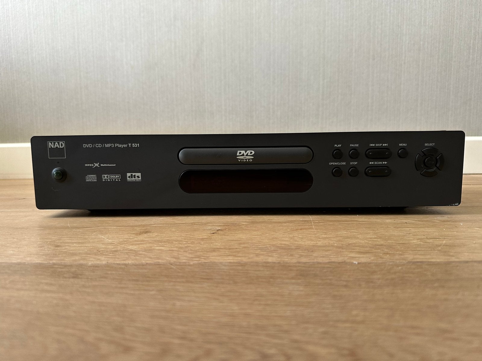 NAD T 531 DVD CD MP3 Speler, Audio, Tv en Foto, Ophalen, Zo goed als nieuw, Dvd-speler, Overige merken
