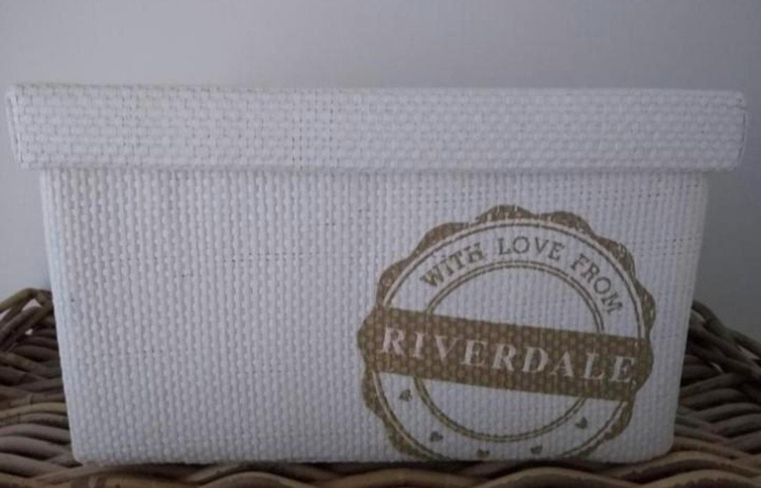 Riverdale mand, Huis en Inrichting, Ophalen of Verzenden, Gebruikt, Rechthoekig