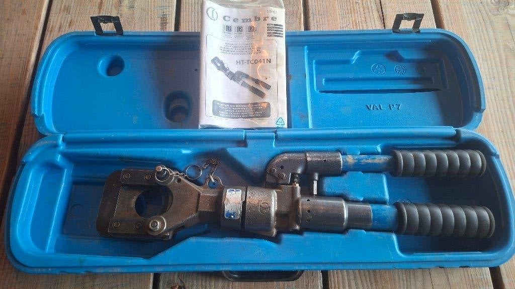 Cembre ht-tc041 N hydraulische kabel schaar knip tang kabel, Auto diversen, ,, Ophalen of Verzenden, Zo goed als nieuw, ,