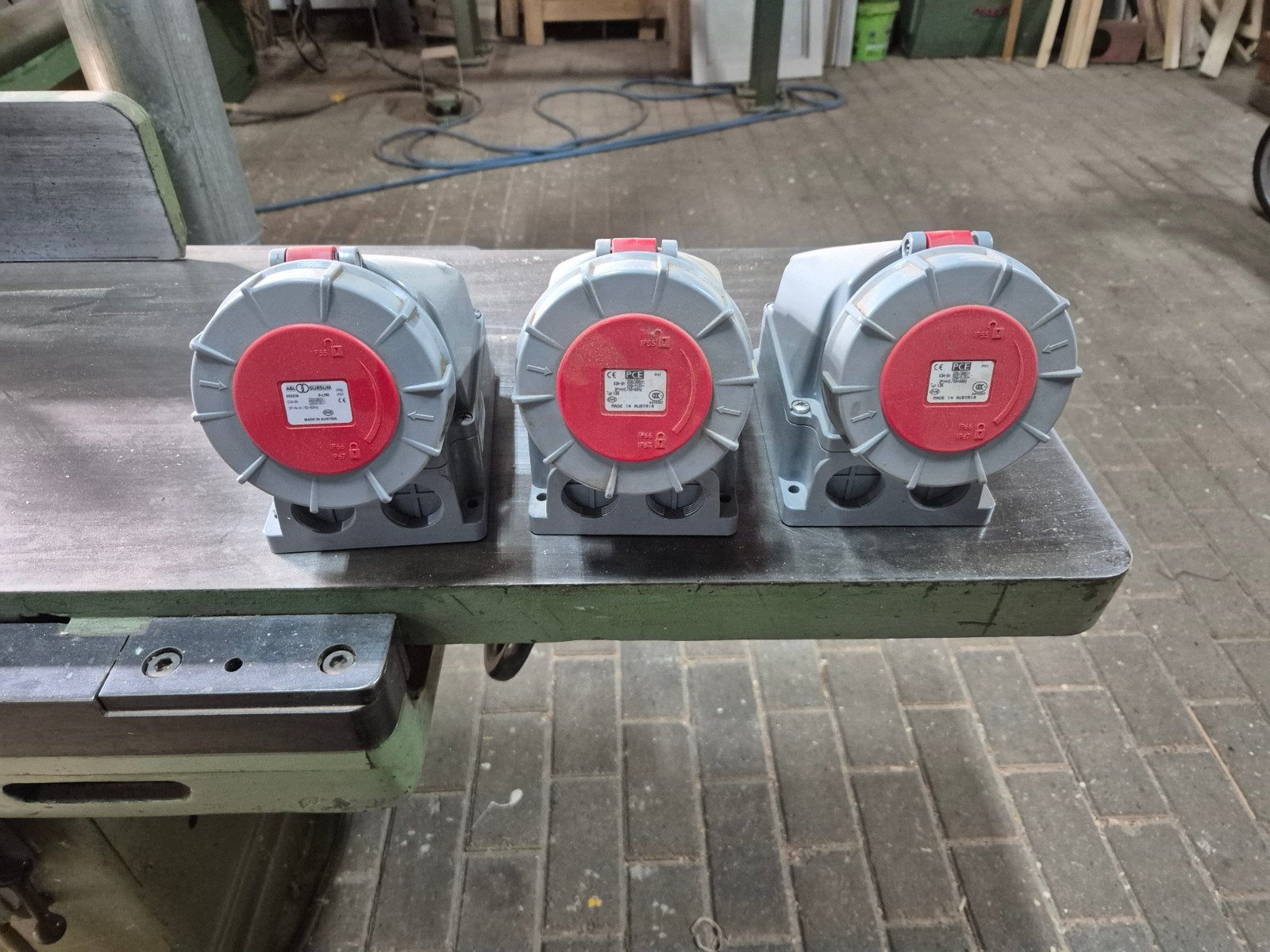 3x ABL Sursum Opbouw Wandcontactdoos 63A IP67, Ophalen, Zo goed als nieuw, Overige merken, Stopcontact