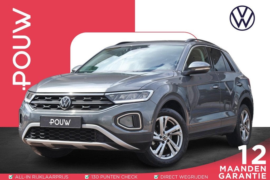 Volkswagen T-Roc 1.0 TSI 110pk Life 75 Edition | Camera | Ad, Voorwielaandrijving, 12 maanden, Stof, Gebruikt