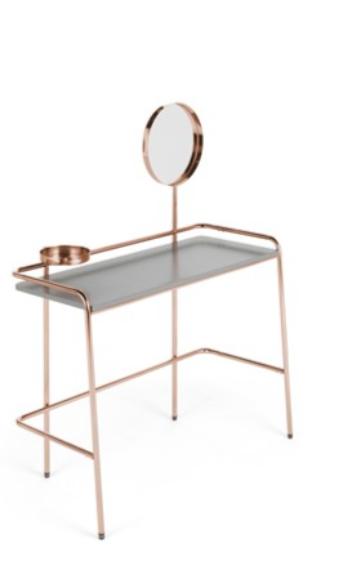 Dressing table, Ophalen, Metaal of Aluminium, 100 tot 150 cm, 50 tot 100 cm