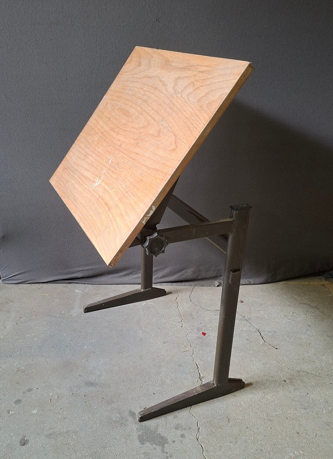 Tekentafel met verstelbaar blad 75x60 cm, Ophalen, Gebruikt, Minder dan 130 cm