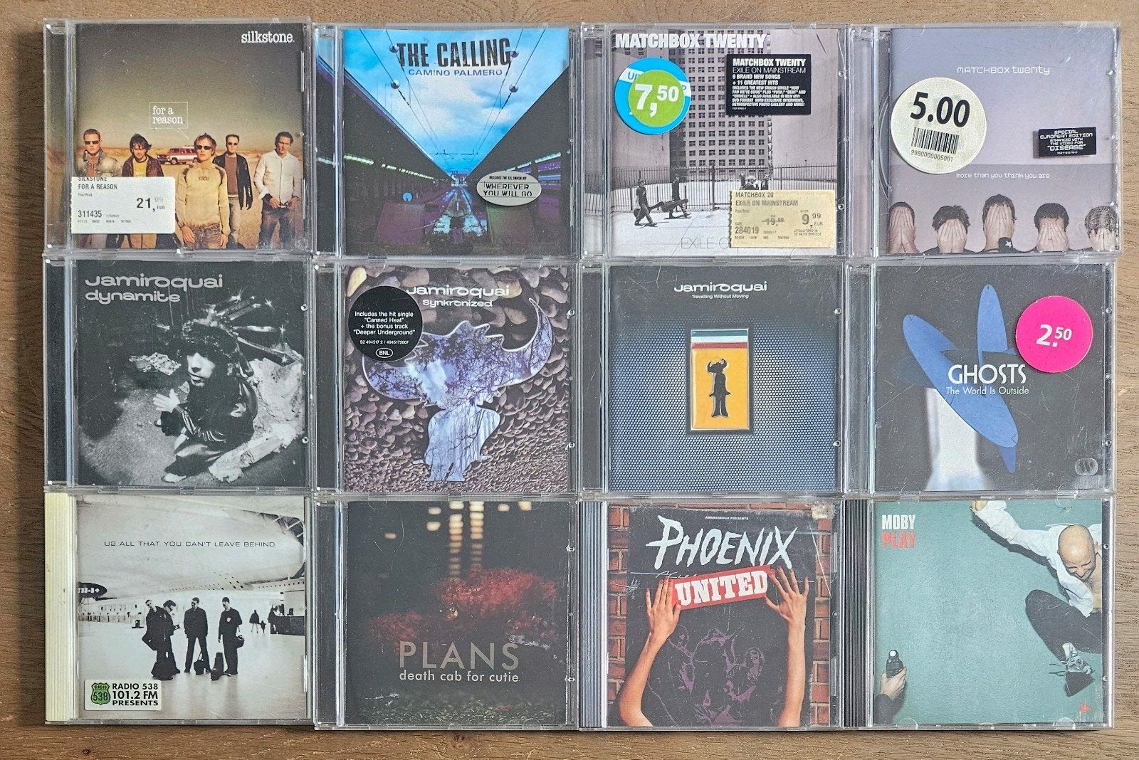 Pop & Rock CD's - Jamiroquai, Moby, The Calling, Ophalen of Verzenden, Gebruikt, Pop, Album