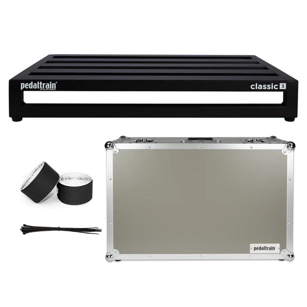 Pedaltrain PT-CL3-TC Classic 3 pedalboard (incl. tour case), ., Overige typen, Nieuw, Ophalen of Verzenden