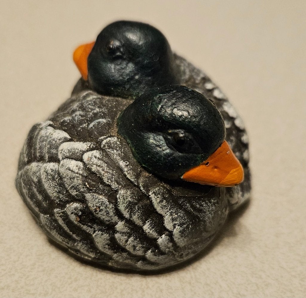 Eendjes beeldje 4,5cm "t Blockhus-Dokkum' meer gave eenden !, Ophalen of Verzenden, Zo goed als nieuw, Dier