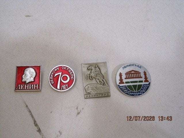 russische broches speldjes (397), Verzamelen, Ophalen of Verzenden, Gebruikt, Stad of Land, Speldje of Pin