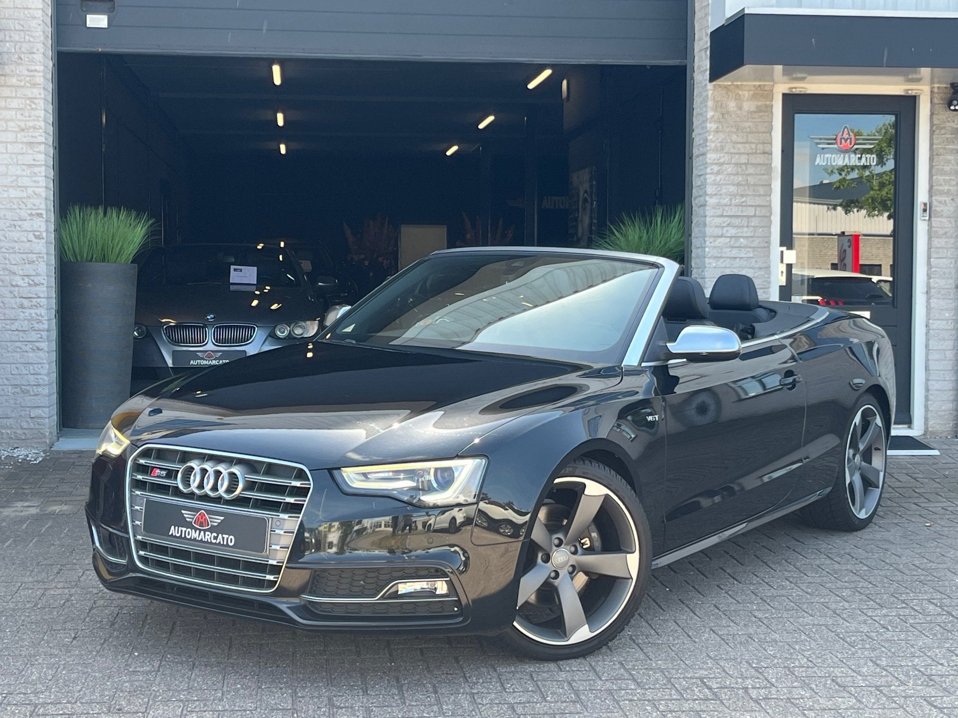 Audi A5 Cabriolet 3.0 TFSI S5 quattro Pro Line | 333pk | 20, Automaat, Euro 5, Gebruikt, Zwart