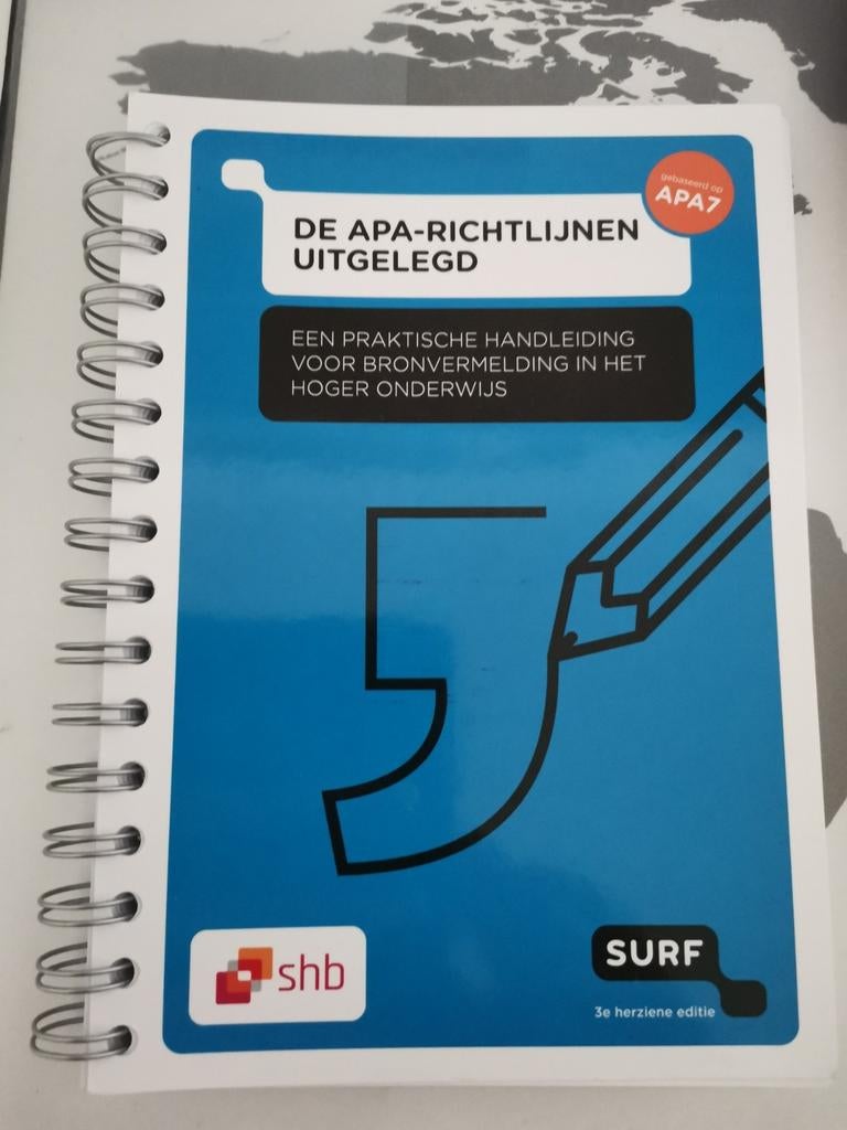 Arjan Doolaar - De APA richtlijnen uitgelegd, Boeken, Ophalen, Zo goed als nieuw, Arjan Doolaar; Jurgen Mollema; Nathalie van den Eerenbeemt; A...