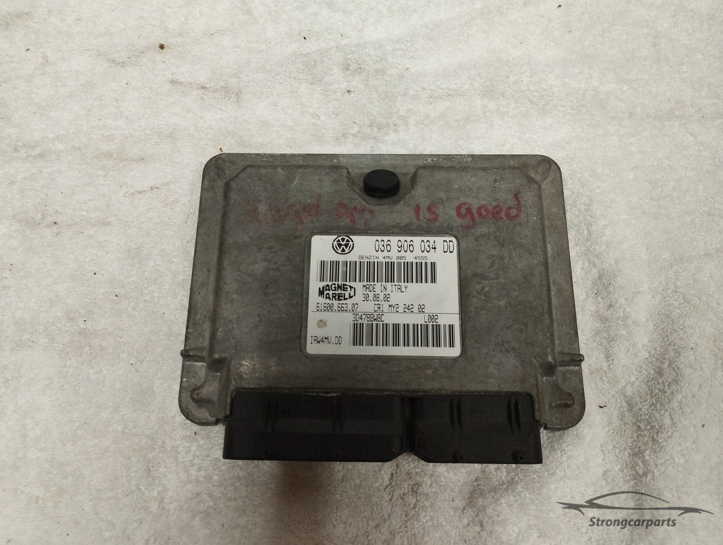 ECU motormanagement Volkswagen Polo 1.4 16v BBY 036906034DD, Auto-onderdelen, Elektronica en Kabels, Gebruikt, -, Volkswagen, -