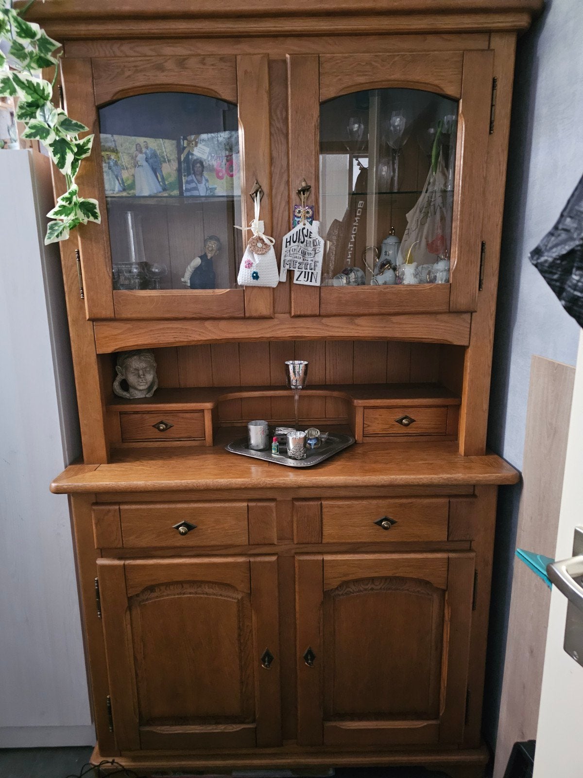Vitrinekast, Huis en Inrichting, Ophalen, 25 tot 50 cm