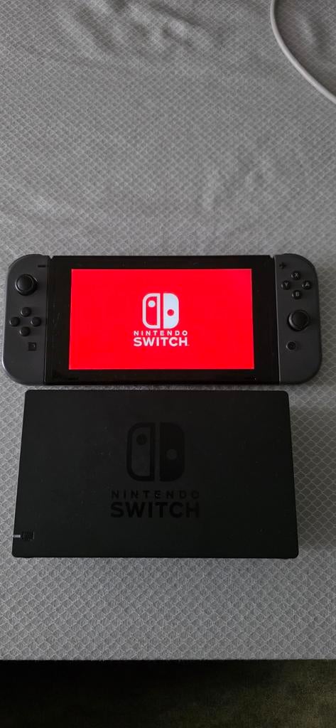 Nintendo Switch Console - Grijs (Origineel Model), Spelcomputers en Games, Spelcomputers | Nintendo Switch, Ophalen of Verzenden