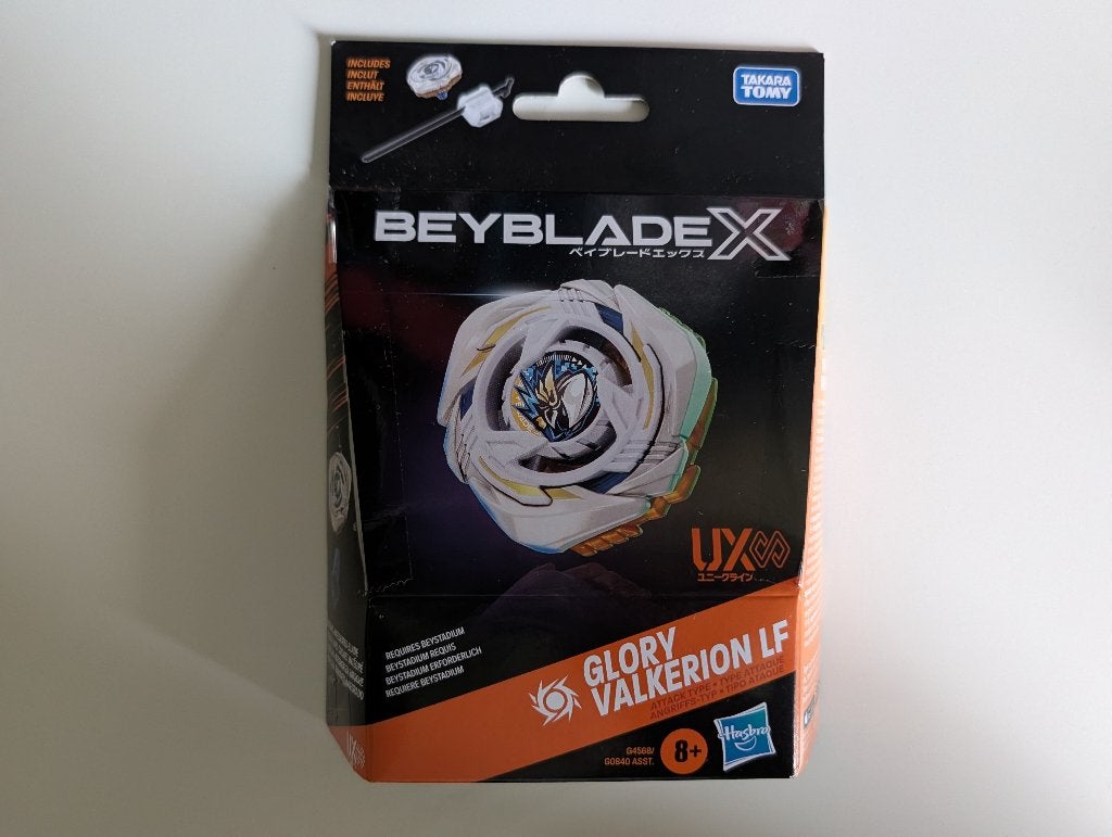 Beyblade X - Glory Valkerion LF UX Infinity, Verzamelen, Ophalen of Verzenden, Nieuw