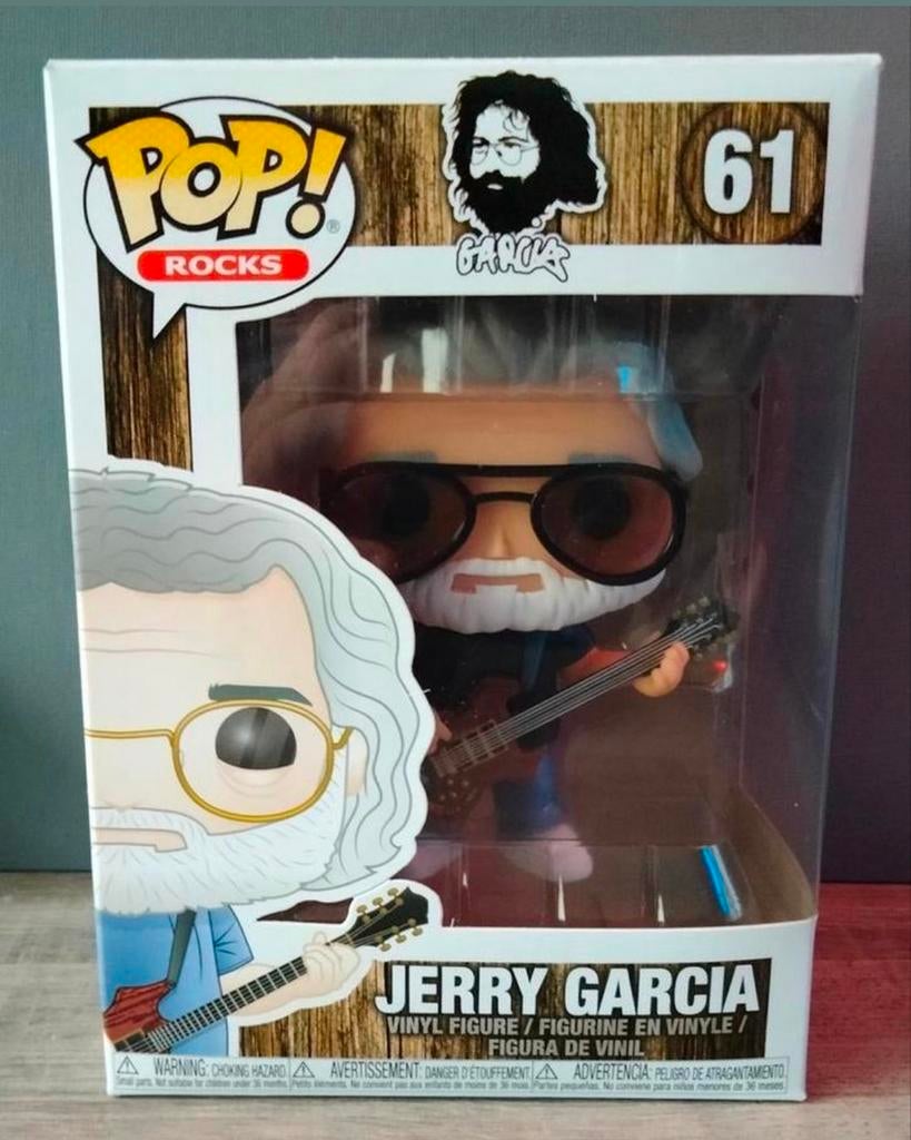 61 Jerry Garcia Funko Pop Rocks, Ophalen of Verzenden, Zo goed als nieuw