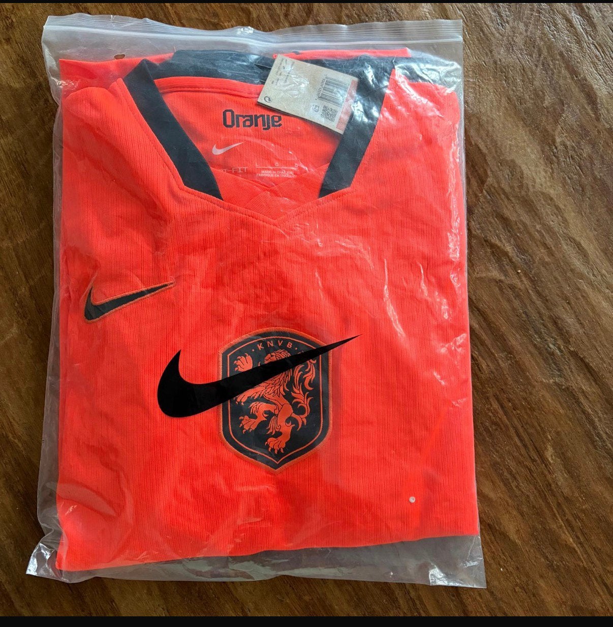 Nl elftal tenue maat L, Ophalen, Nieuw, Maat 52/54 (L), Oranje