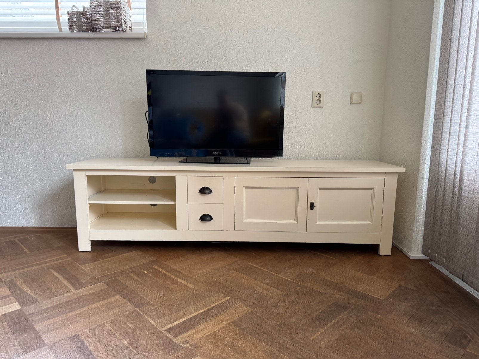 TV meubel, Ophalen, Zo goed als nieuw, 25 tot 50 cm, Minder dan 100 cm