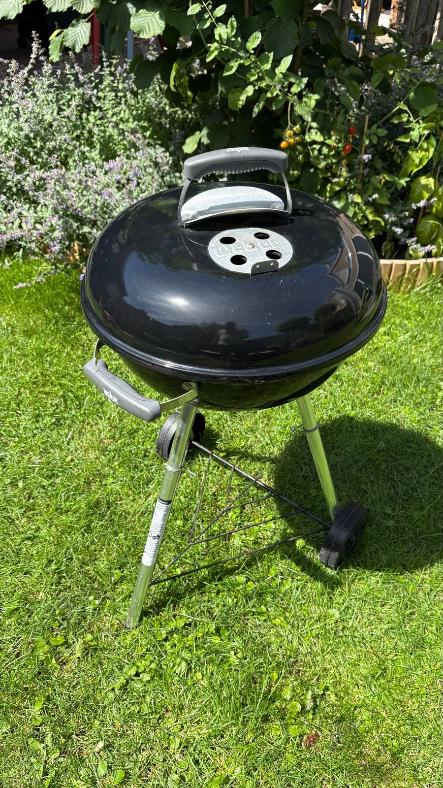 Weber BBQ 47cm - Compacte Houtskoolbarbecue, Ophalen, Gebruikt