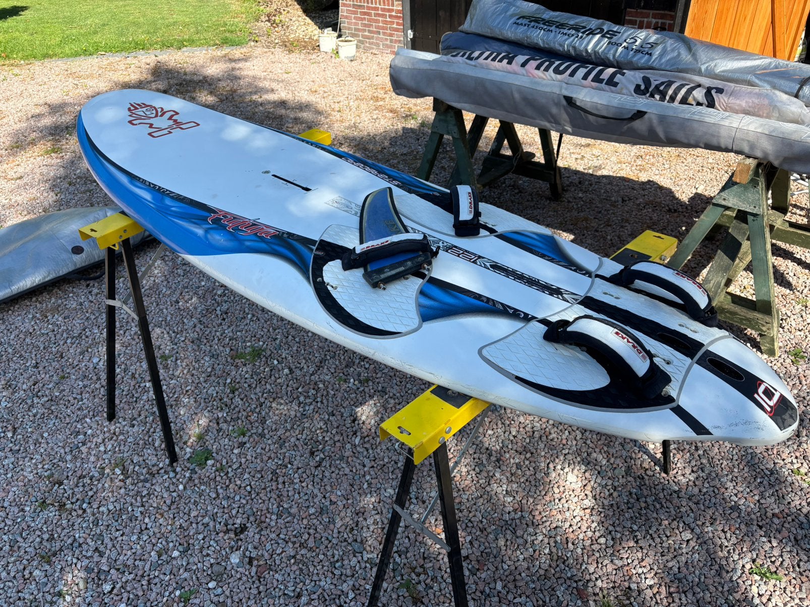 Starboard futura 122L izgst plank, Watersport en Boten, Ophalen, Minder dan 250 cm, Zo goed als nieuw, Starboard